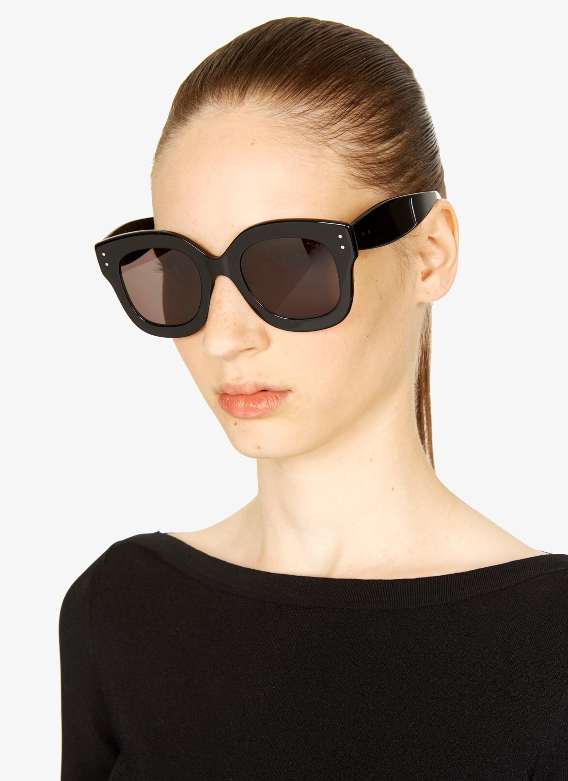 Sunglasses ALAÏA SCHWARZ-SCHWARZ-GRAU SUNGLASSES
